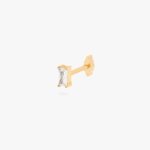 Baguette x Marquise Reversible Flatback Stud