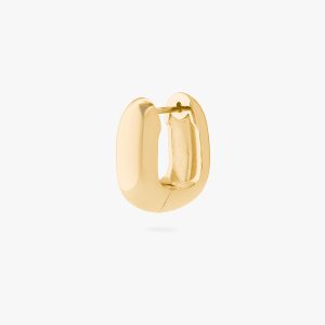 Chunky Square Huggie