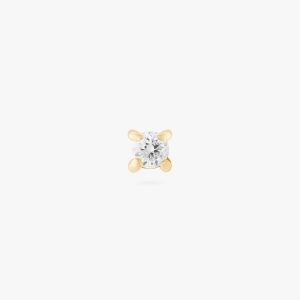 14K Mini Diamond Stud