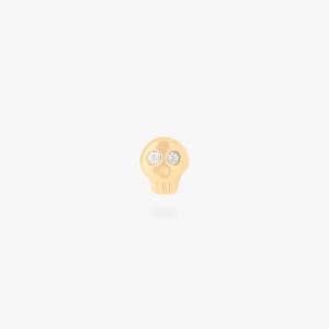 CZ Skull Stud